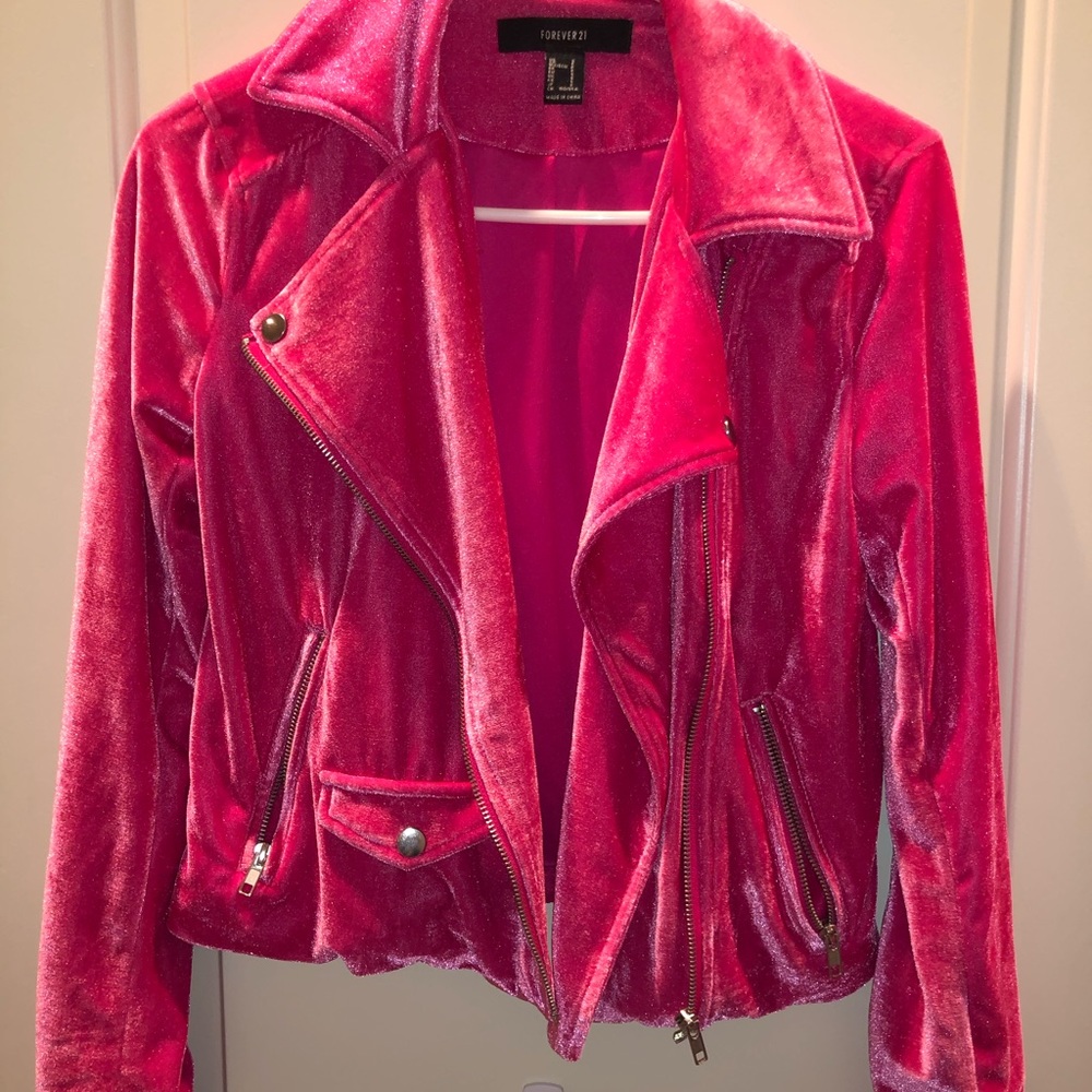 Forever 21 pink jacket